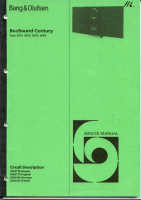 Bang & Olufsen - Beosound_Century-Service-Manual